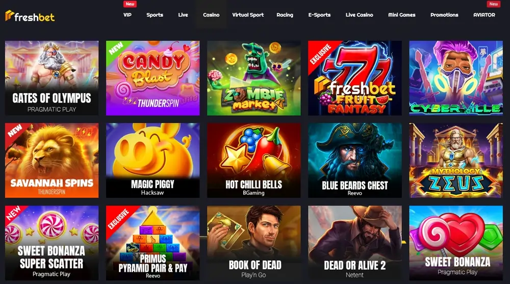 Freshbet casino